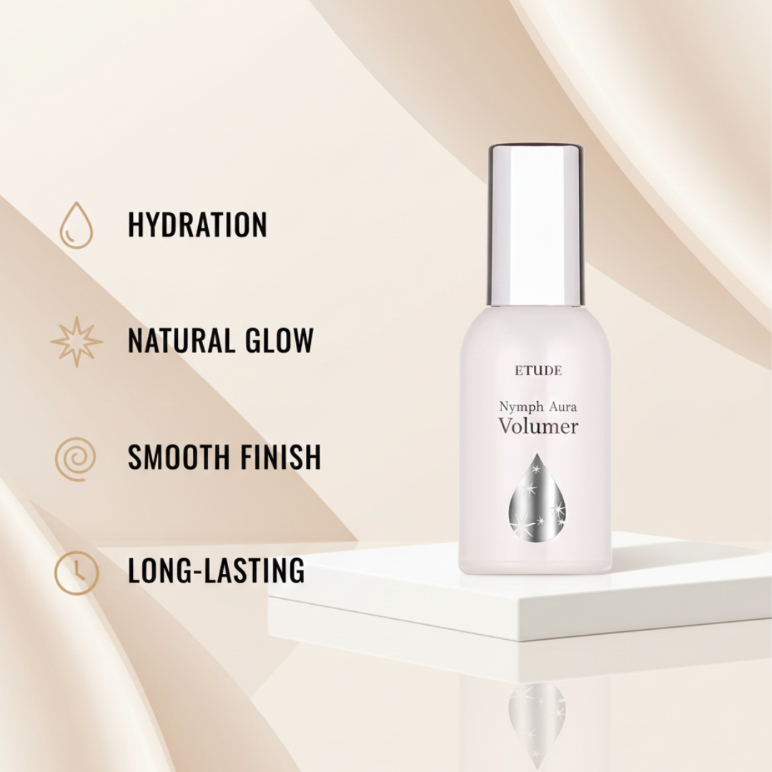Etude Nymph Aura Volumer – Hydrating Glow Serum for Dewy, Plump & Radiant Skin